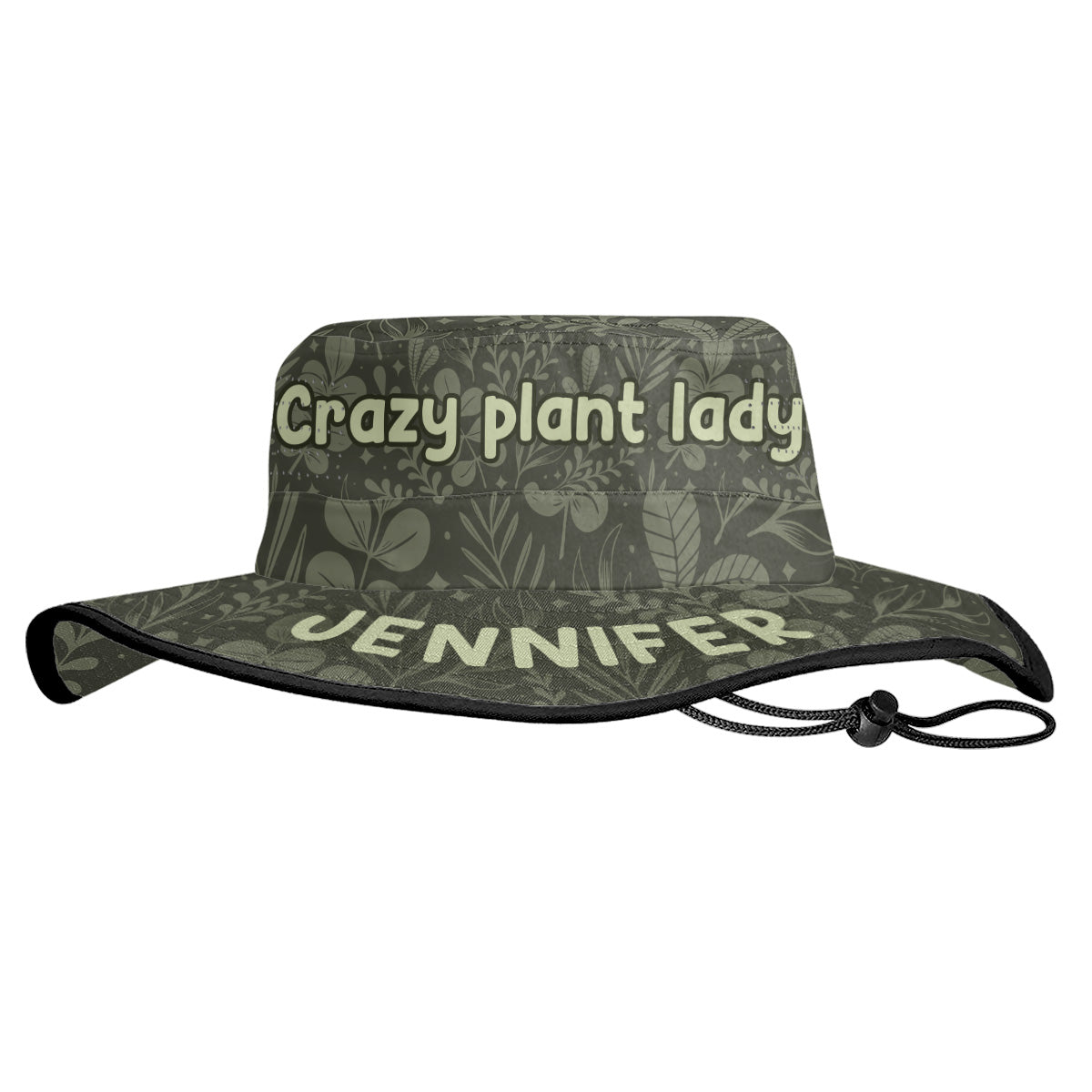 Crazy Plant Lady - Personalized Gardening Boonie Hat