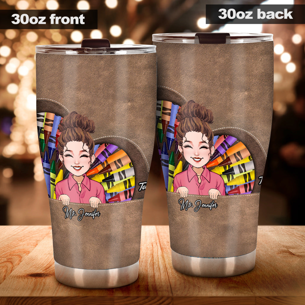 Teach Love Inspire - Personalized Teacher Tumbler