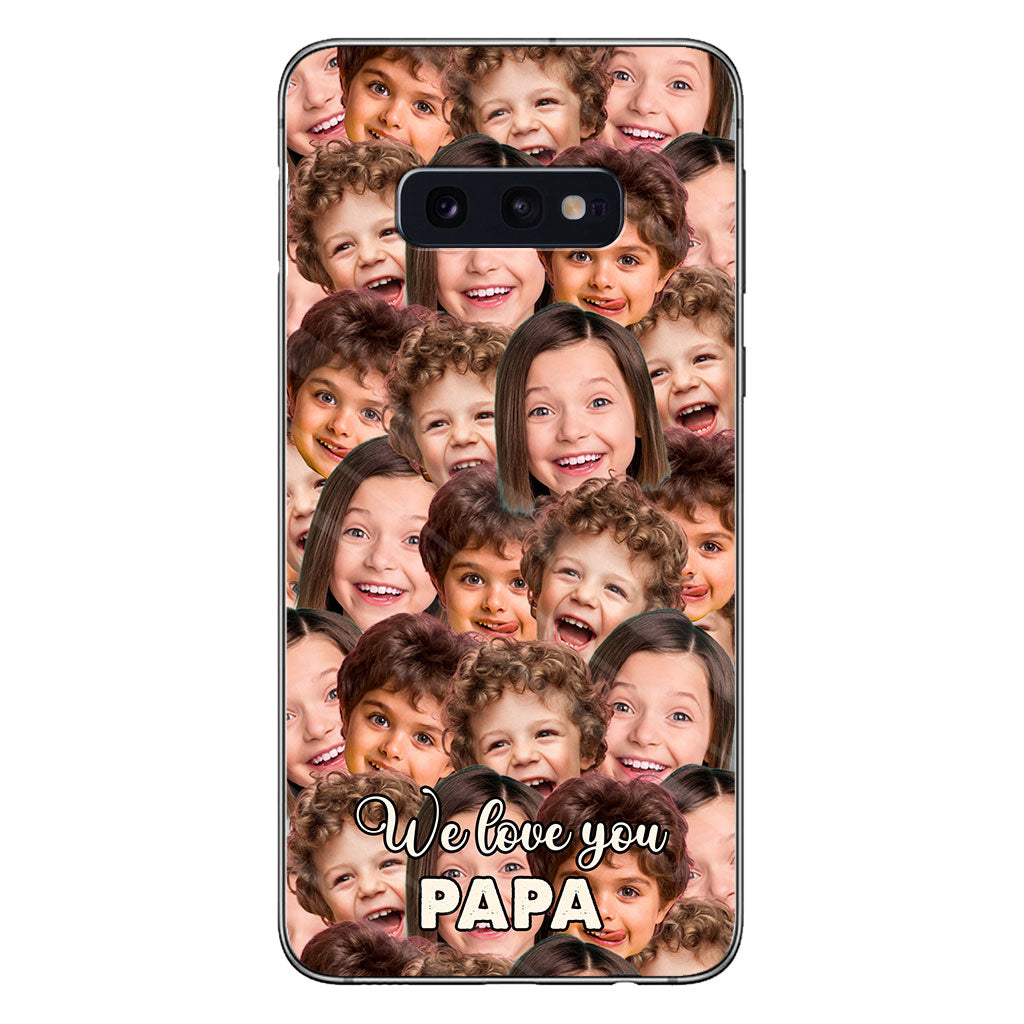 Love You Dad - Gift for dad, grandma, grandpa, mom, uncle, aunt, brother, sister, son, daughter, granddaughter, grandson, husband, wife, boyfriend, girlfriend - Personalized Phone Case