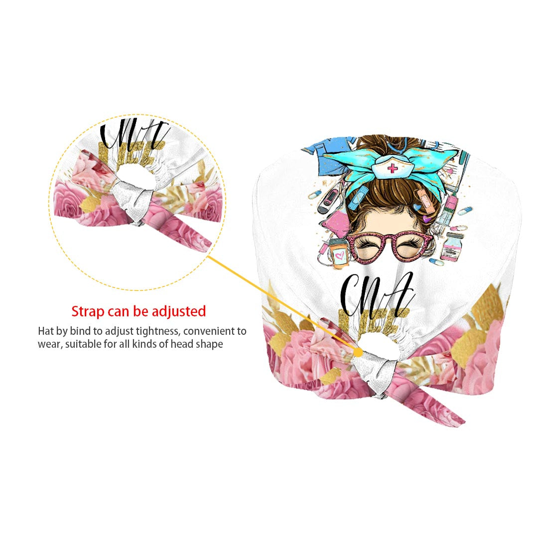 Nurse Life - Personalized Nurse Scrub Cap