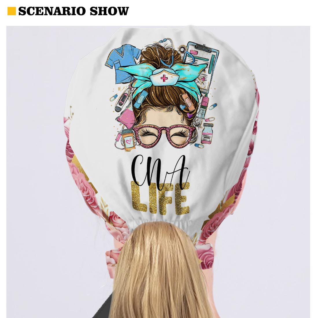 Nurse Life - Personalized Nurse Scrub Cap