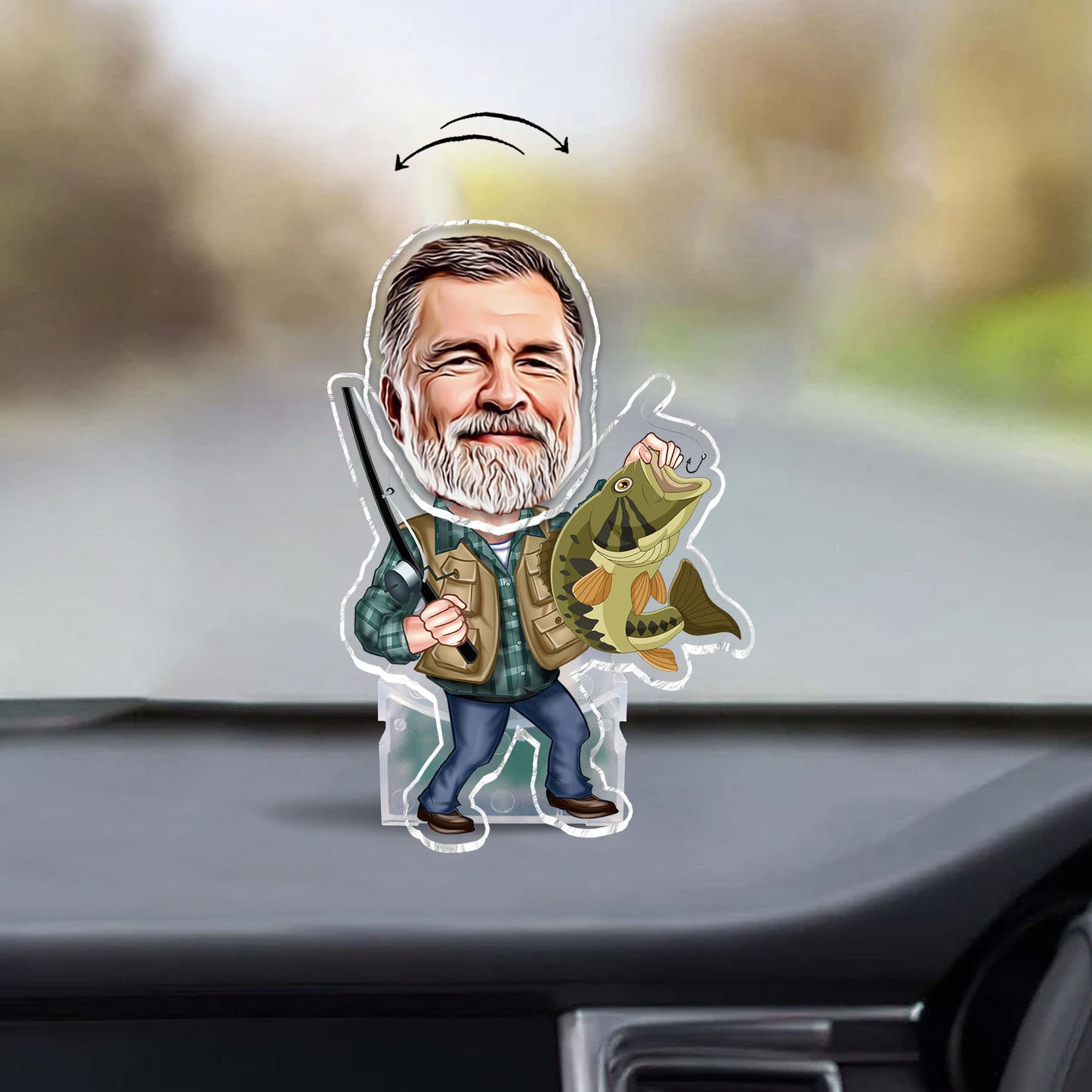 The Shaking Hooker - Personalized Fishing Custom Shaking Head