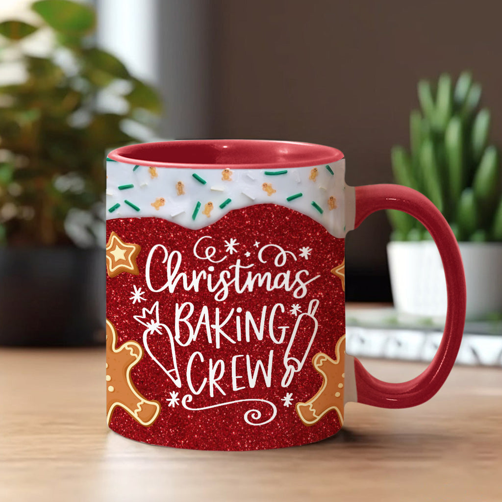 Christmas Baking Crew - Personalized Baking Accent Mug