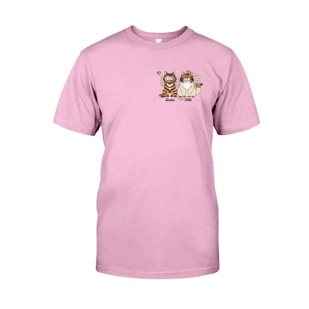In My Dog/ Cat Mom Era - Personalized Cat T-shirt And Hoodie