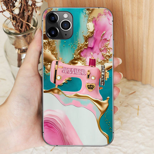 Love Sewing - Personalized Sewing Phone Case