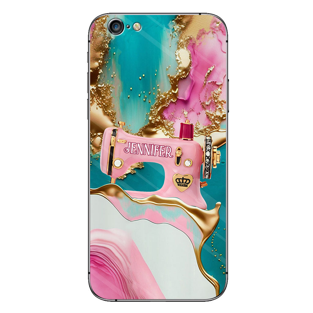 Love Sewing - Personalized Sewing Phone Case