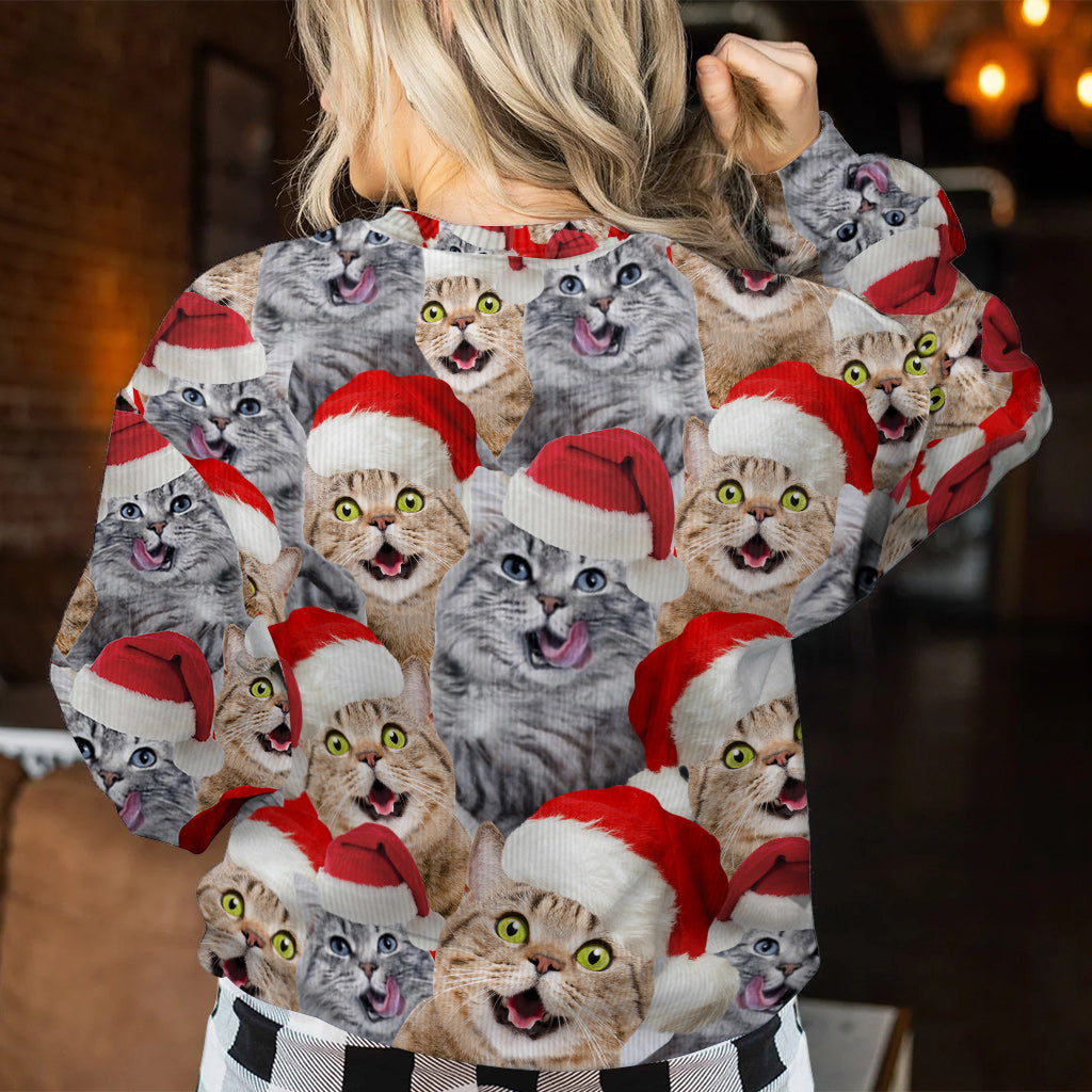 Merry Christmas - Gift for dog lovers - Personalized Ugly Sweater