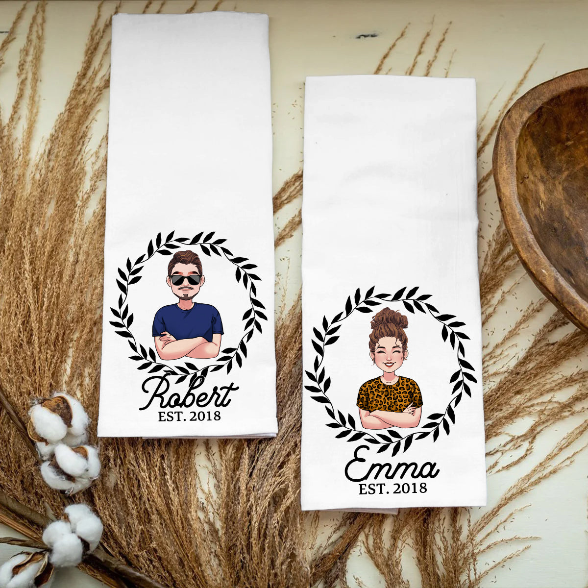 New Home New Life - Personalized Housewarming Golf Towel