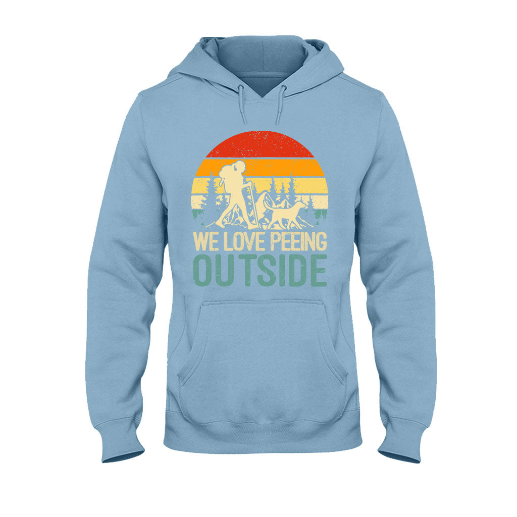 I Love Peeing Outside - Personalized Hiking T-shirt & Hoodie