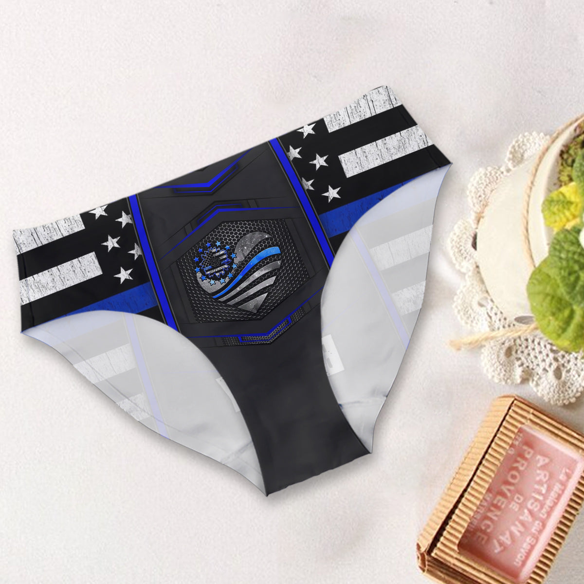 Report For Booty - Personalized Police Officer Women's Briefs