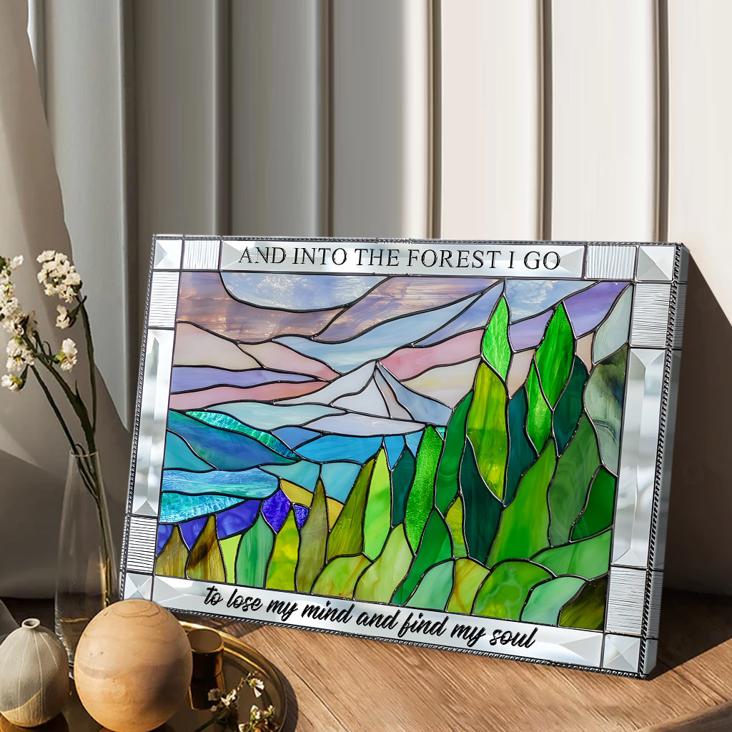 And Into The Forest I Go Hiking Canvas And Poster