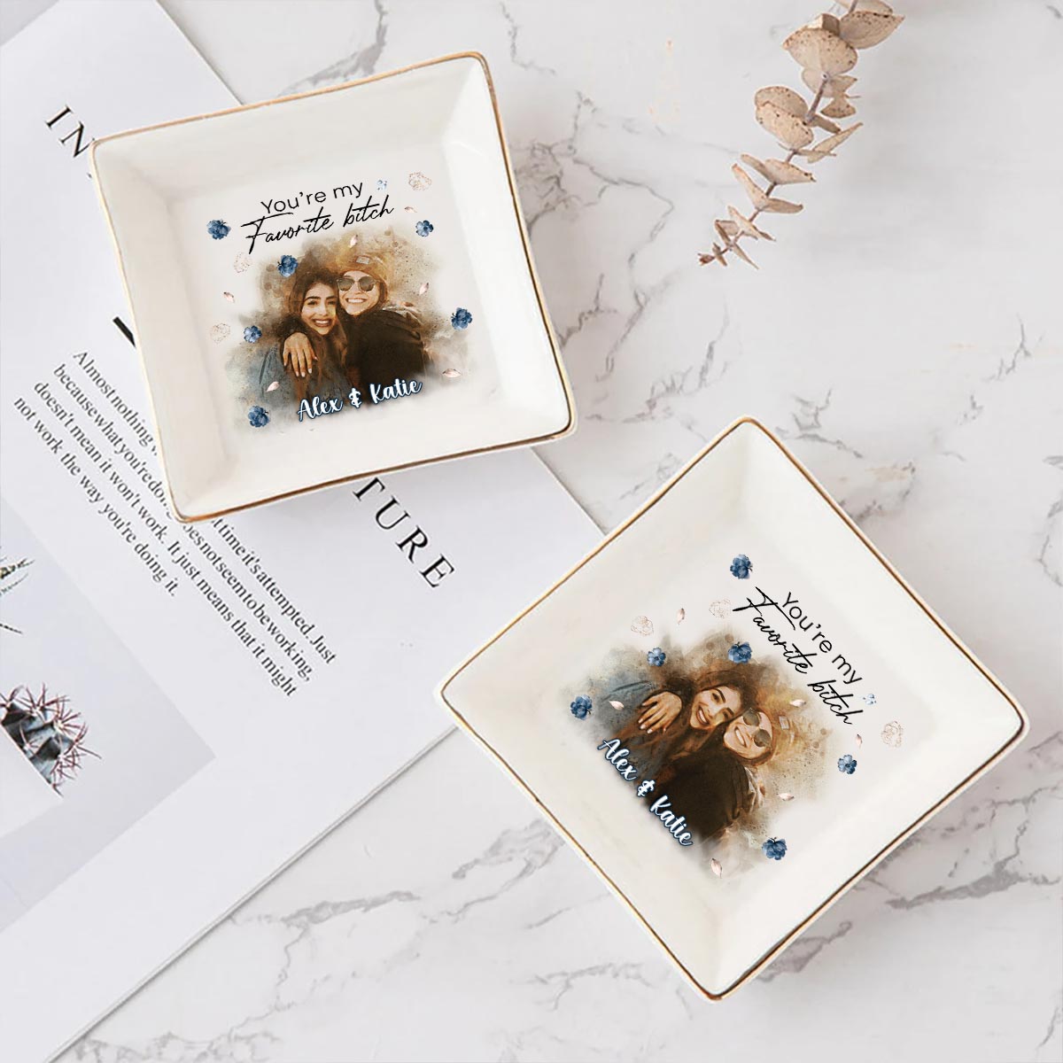 You’re My Favorite - Personalized Bestie Jewelry Dish
