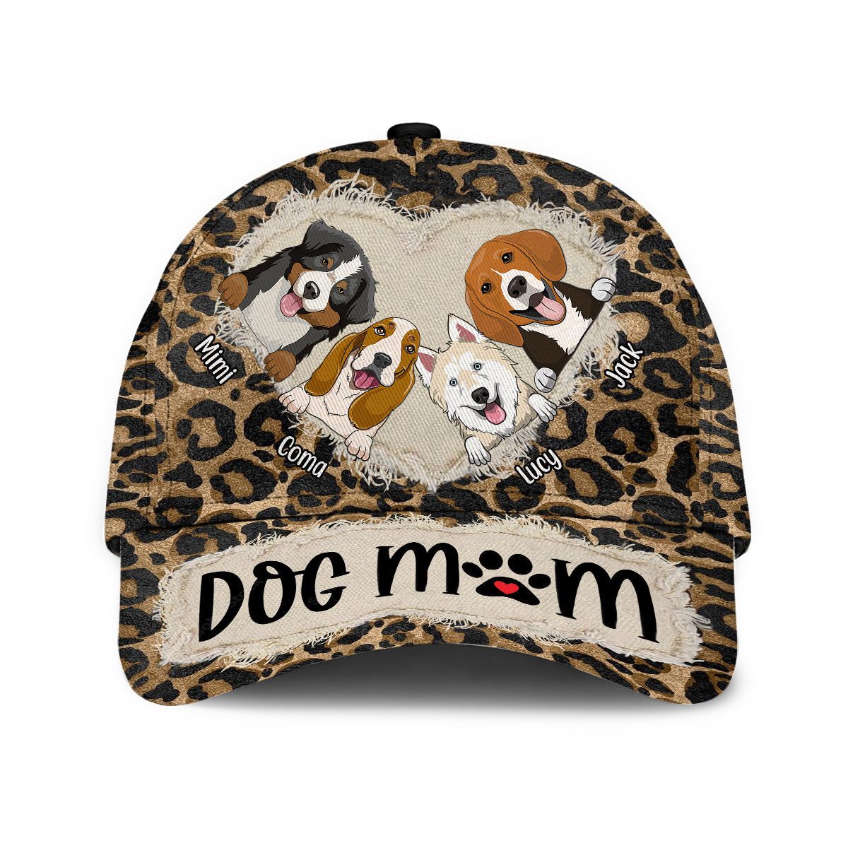 Dog Mom - Personalized Dog Classic Cap