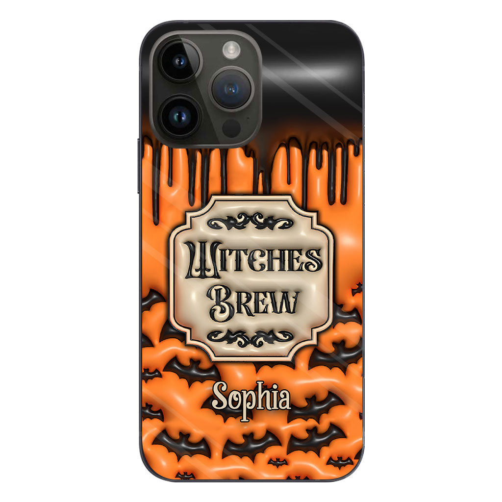 Witches Brew - Personalized Witch Clear Phone Case