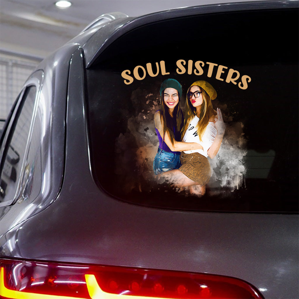 Best Friends - Personalized Bestie Decal Die Cut