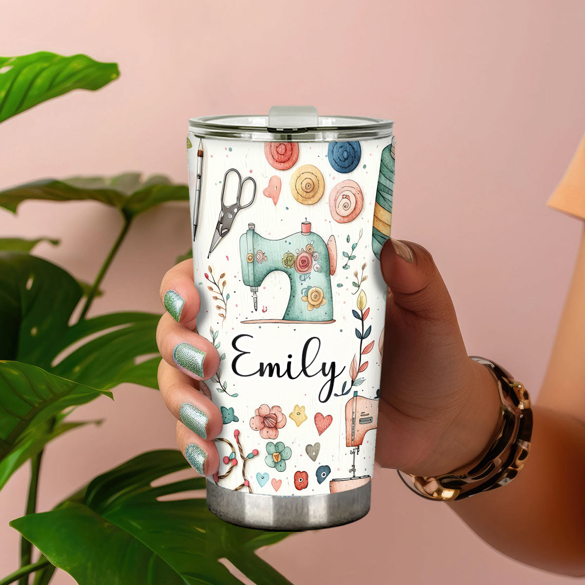 Quilting Lover - Personalized Quilting Tumbler
