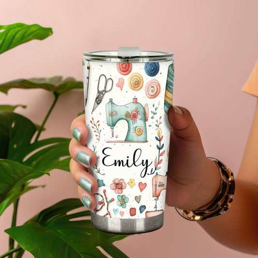 Quilting Lover - Personalized Quilting Tumbler
