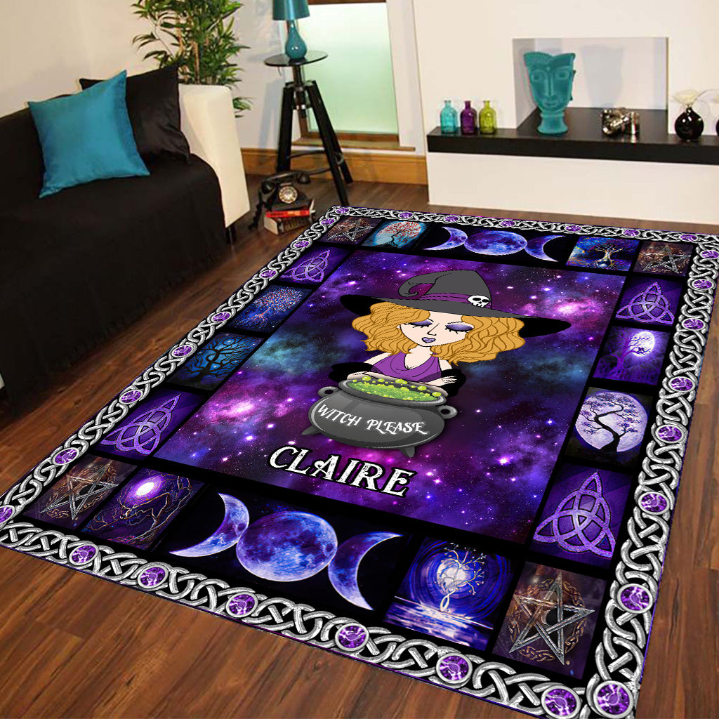 Witch Please - Personalized Witch Rug