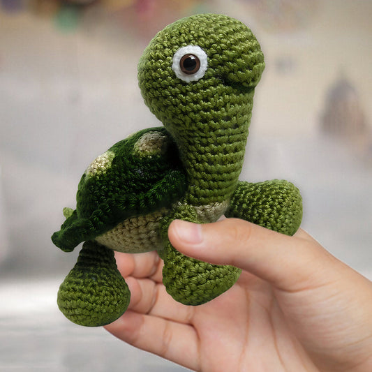 Baby Turtle - Turtle Hand Knitted Doll