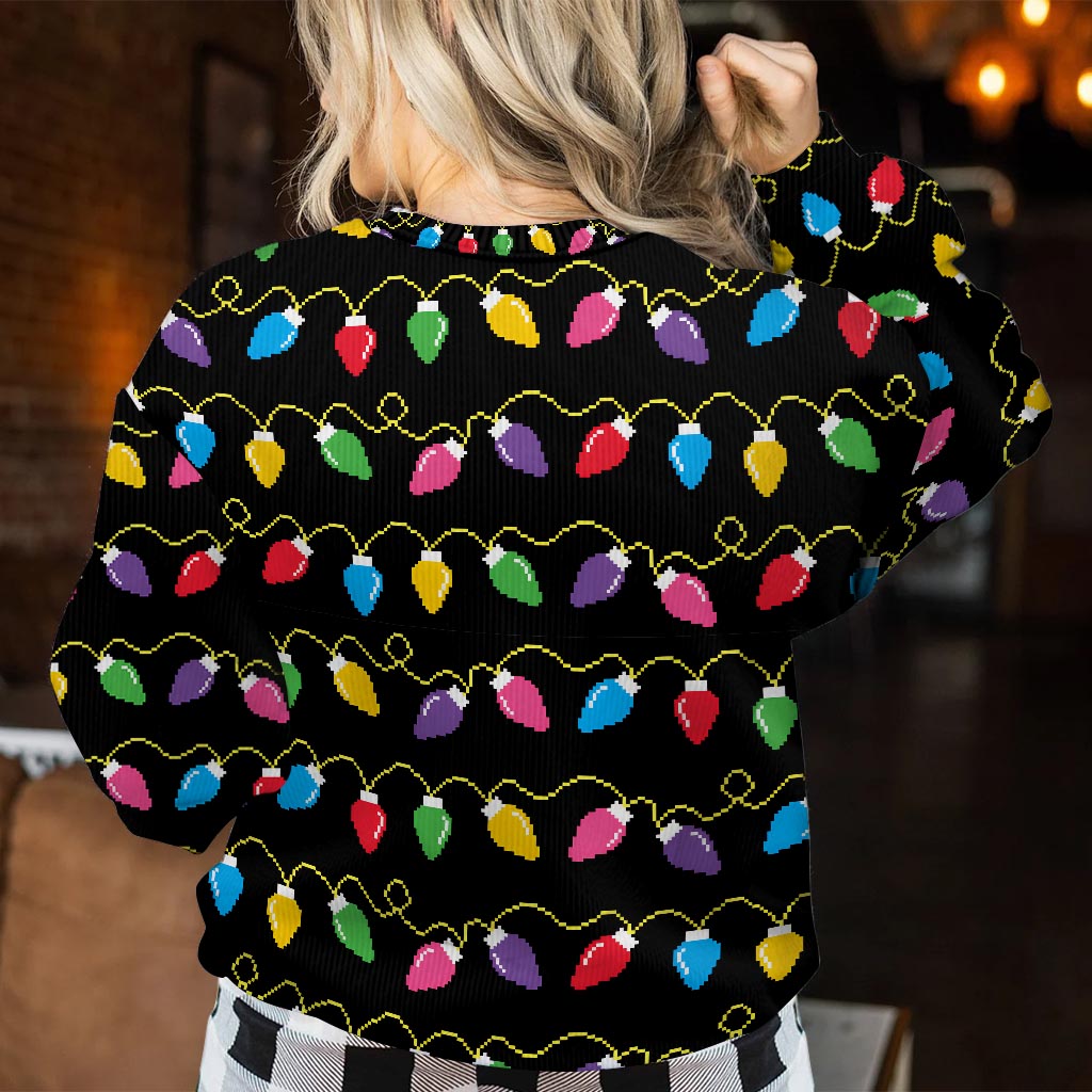 I Love You - Personalized Couple Ugly Sweater