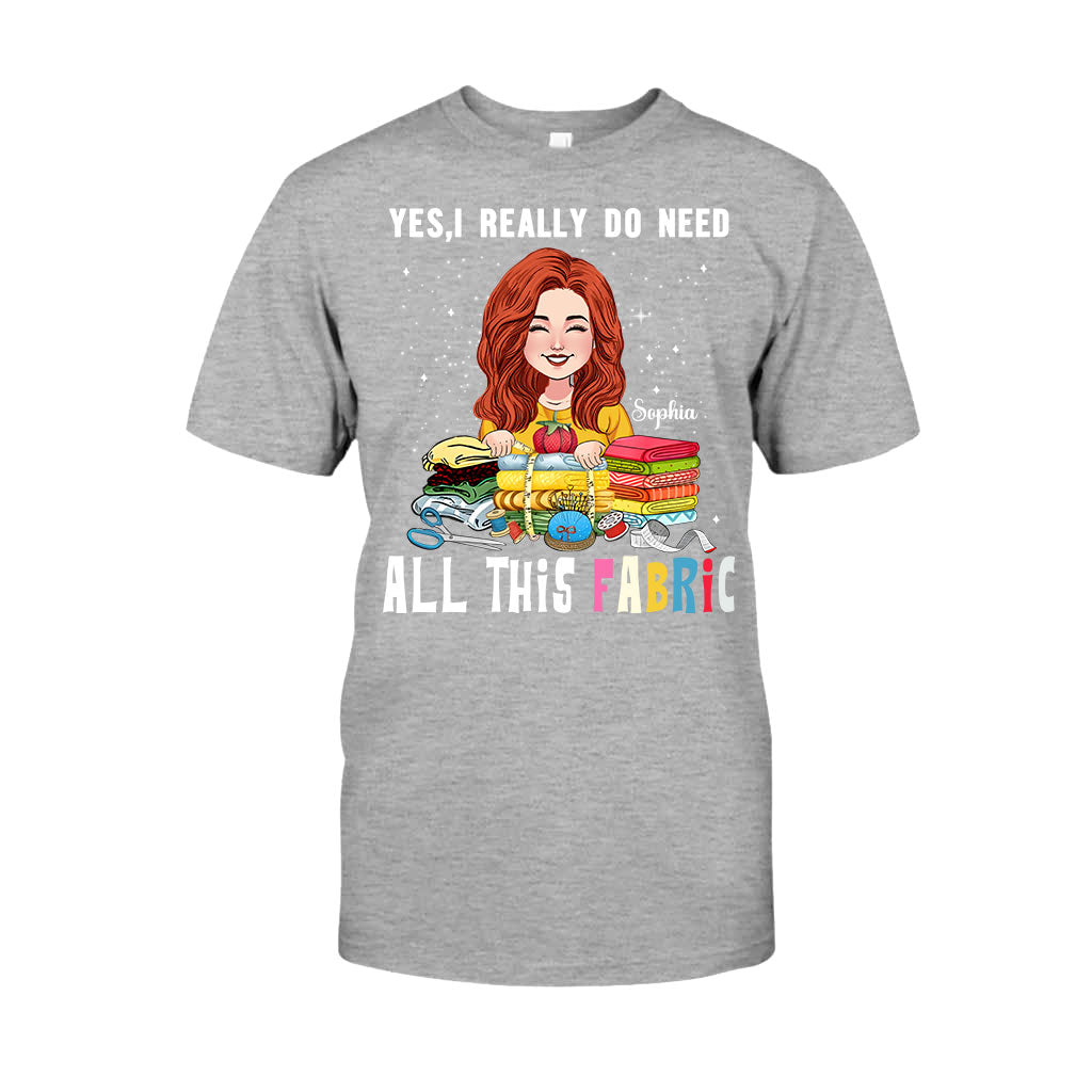 All This Fabric - Personalized Sewing T-shirt And Hoodie