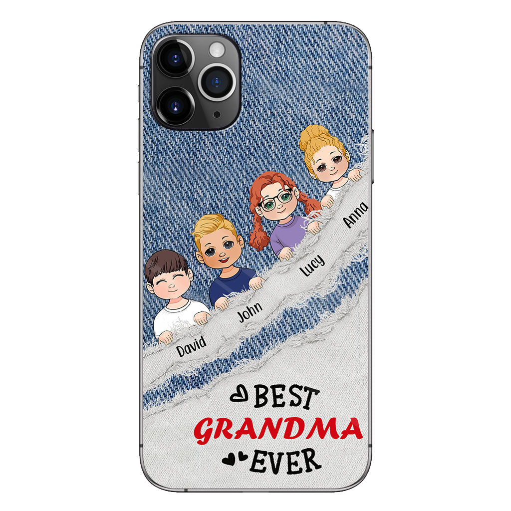 Best Grandma Ever - Personalized Grandma Phone Case