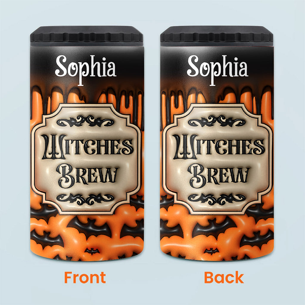 Witches Brew - Personalized Witch Can Cooler