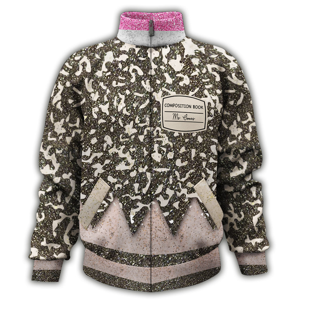 Welcome Back To School - Personalized Teacher Zip Jacket