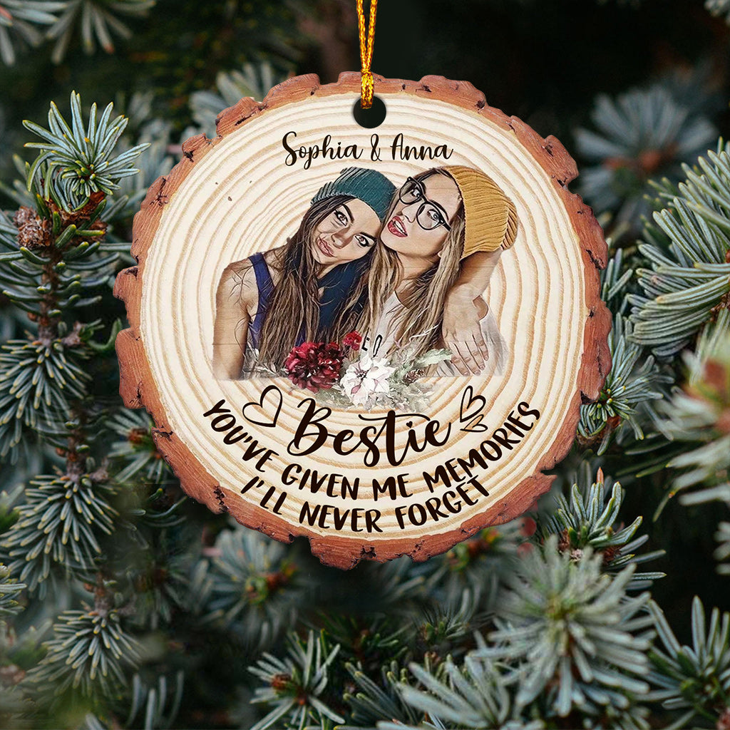 Besties Forever - Personalized Bestie Ornament