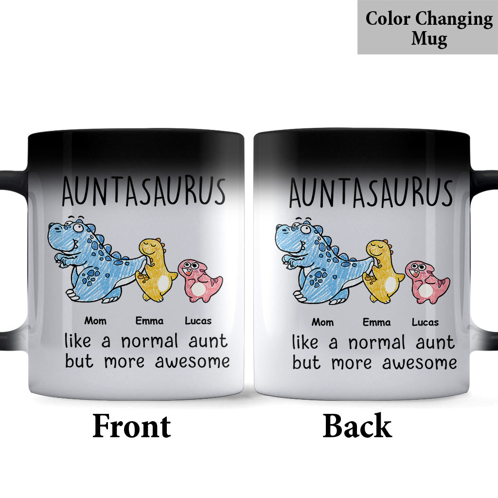 Auntasaurus - Personalized Aunt Mug