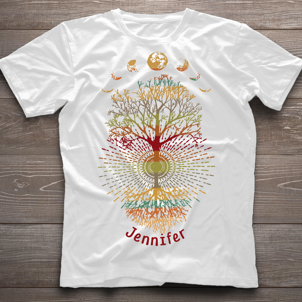 Yoga Tree - Personalized Yoga T-shirt And Hoodie