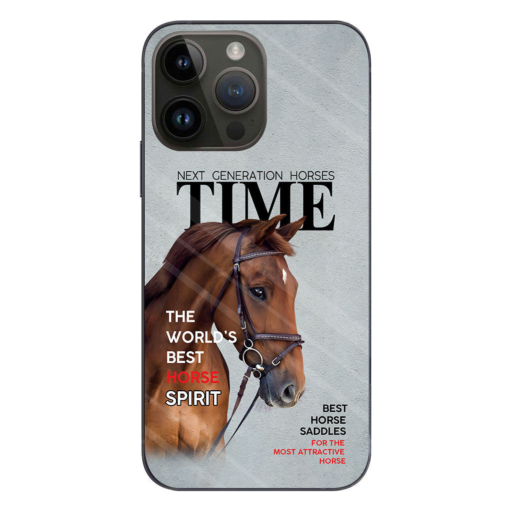 Magazine Covers - Personalized Horse Phone Case