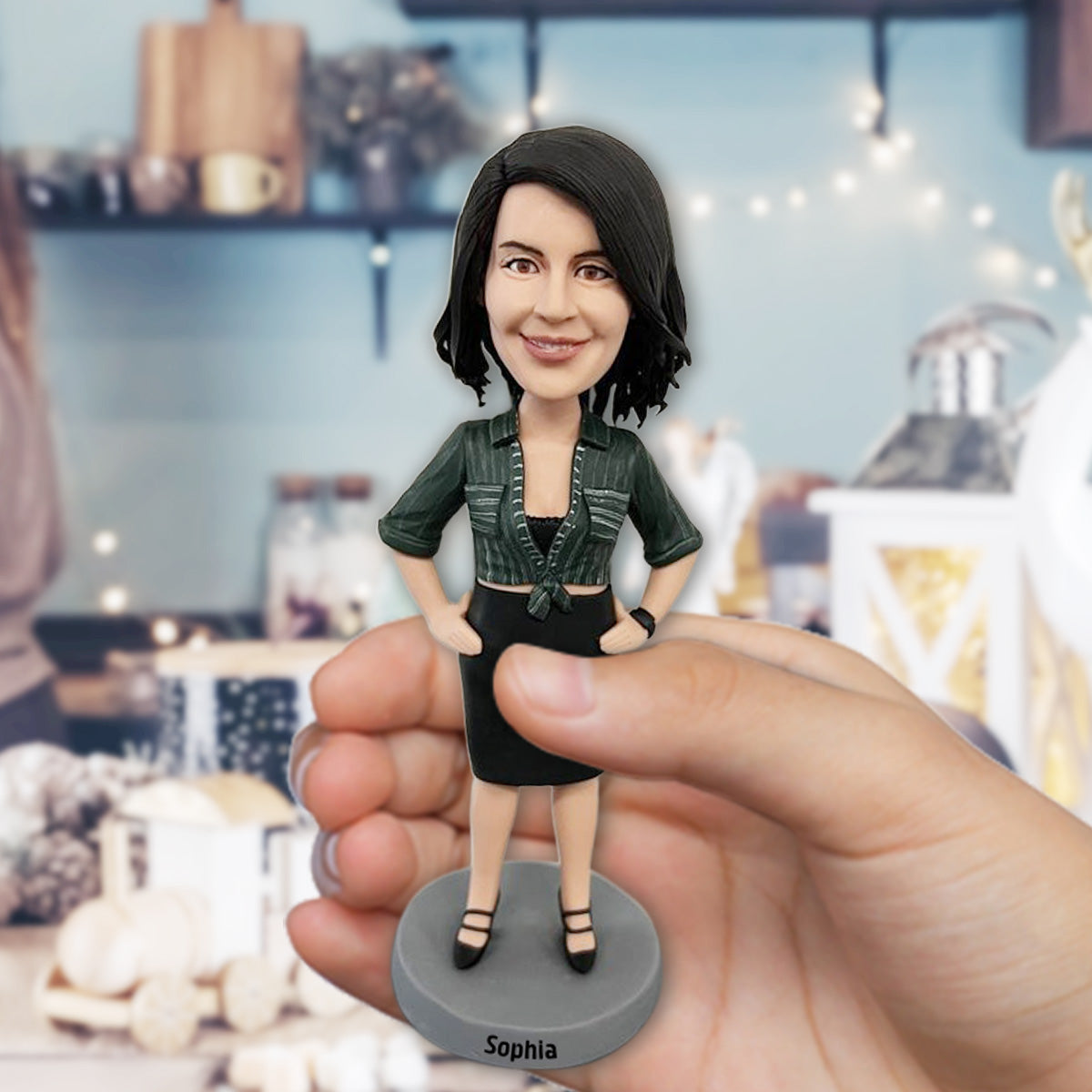 You Will Be Missed - Gift for colleague - Personalized Bobblehead