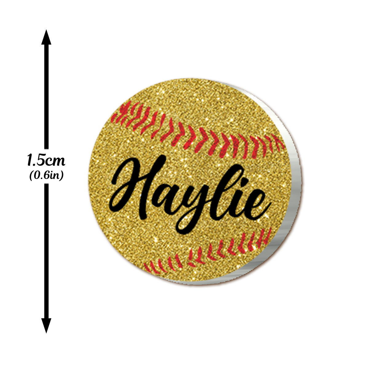 Softball Lovers - Personalized Softball Stud Earrings