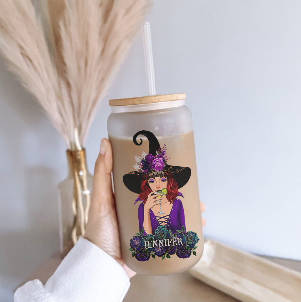 Don't F With My Energy - Personalized Witch Can Glass
