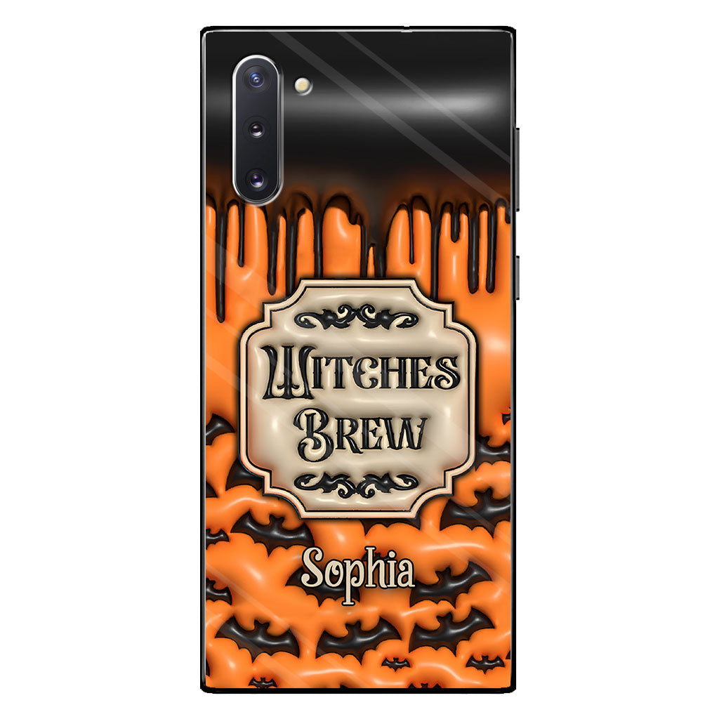 Witches Brew - Personalized Witch Clear Phone Case