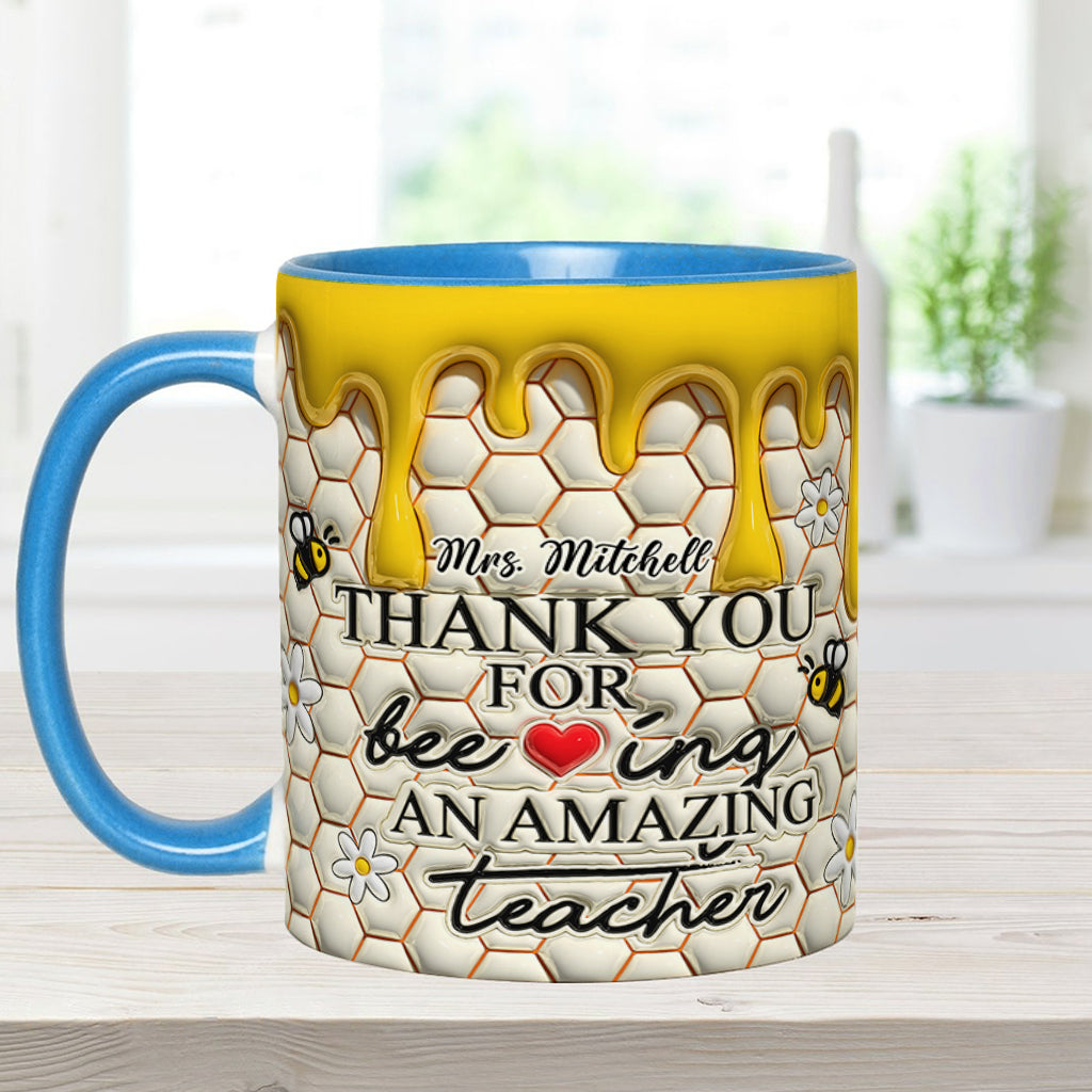 An Amazing Teacher - Personalized Teacher Accent Mug