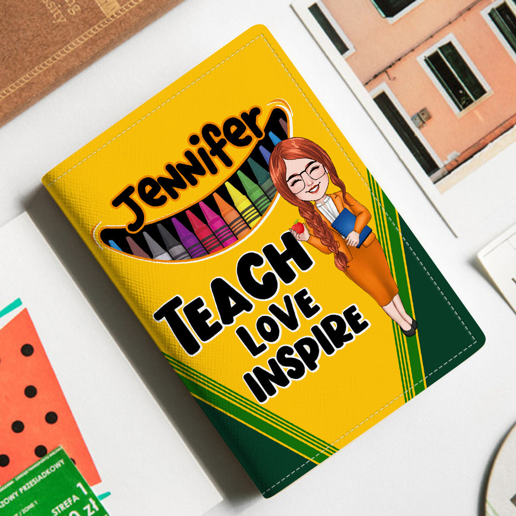 Positive Affirmations Butterfly - Personalized Butterfly Passport Holder