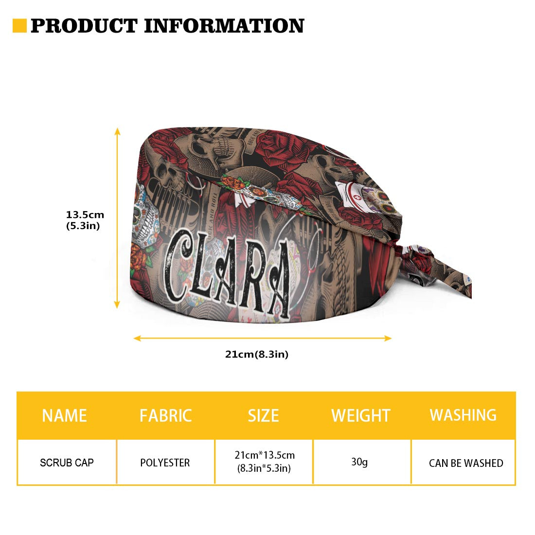 Nurse Life - Personalized Nurse Scrub Cap