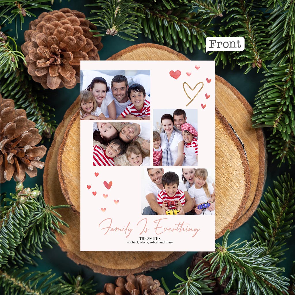 Forever Love - Personalized QR Greeting Card