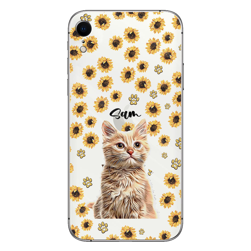 You Are My Sunshine - Personalized Dog Clear Phone Case