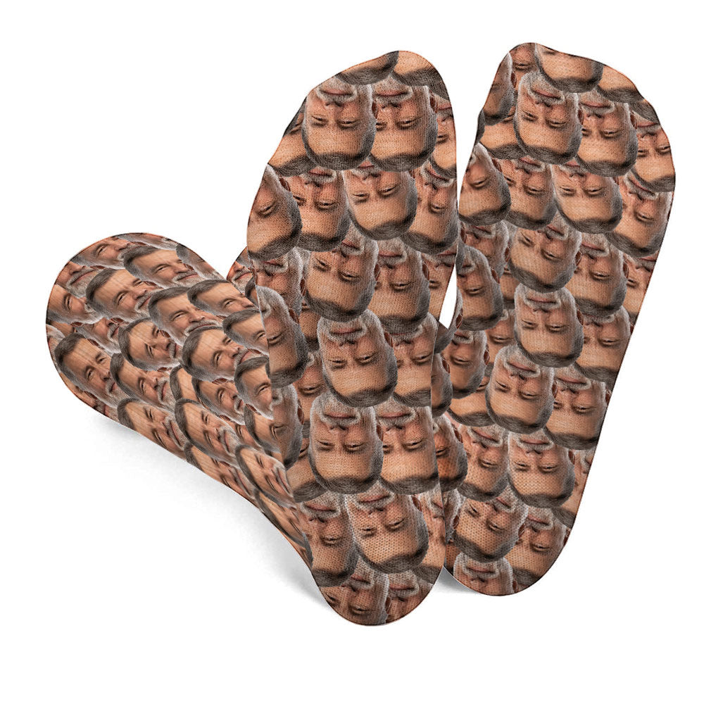 Customizable Printed Face - Personalized Uncle Socks