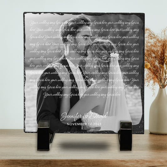 You Are my Sunshine - Personalized Husband And Wife Square Shaped Stone