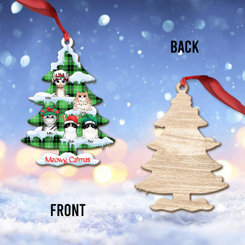 Meowy Catmas - Personalized Cat Ornament