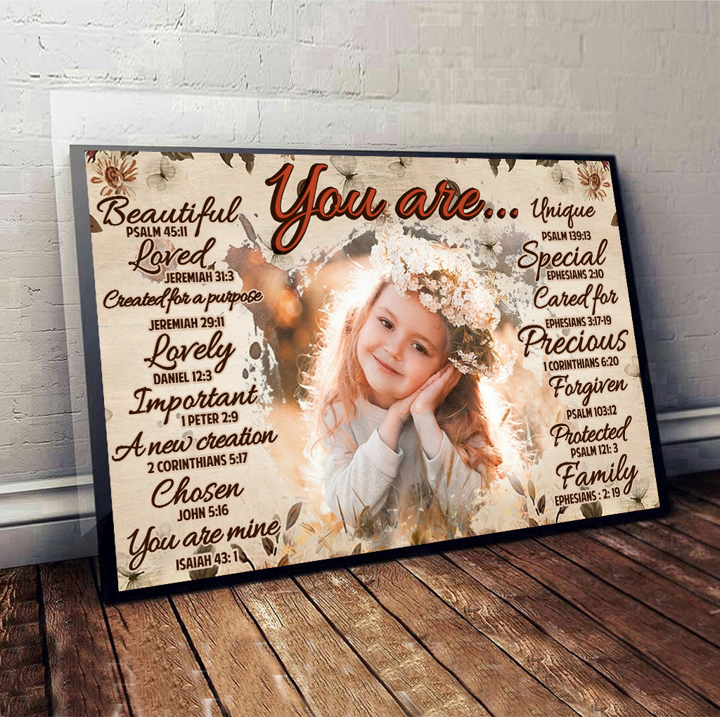 God Says You Are - Personalized Family Canvas And Poster