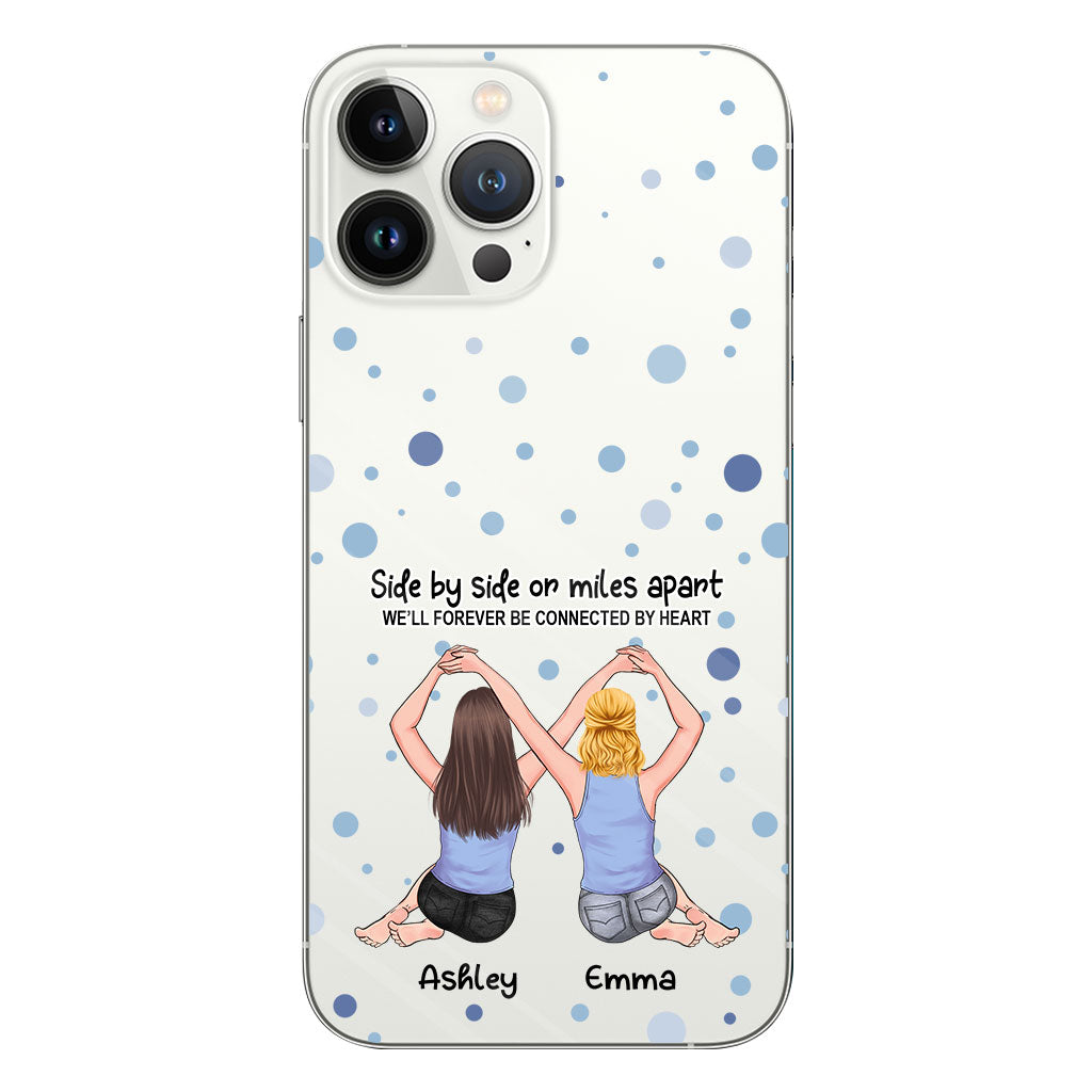 Bestie Forever - Bestie gift for sister - Personalized Clear Phone Case