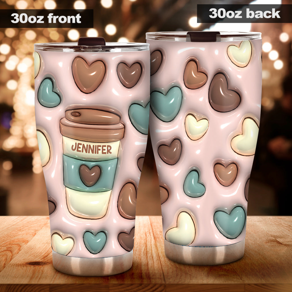 Caffeine Queen - Personalized Coffee Tumbler
