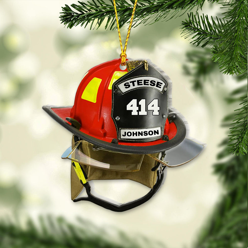 Firefighter Life - Personalized Firefighter Ornament