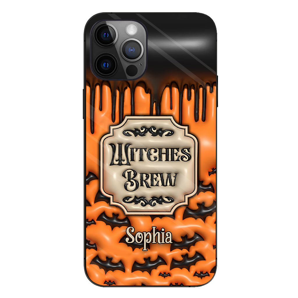 Witches Brew - Personalized Witch Clear Phone Case