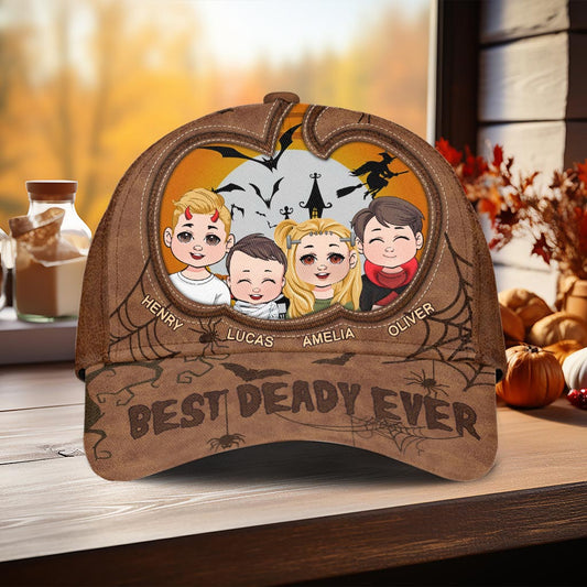 Best Spooky Dad Ever - Personalized Father Classic Cap